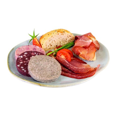 Deftige Brotzeit Wurstaufschnitt