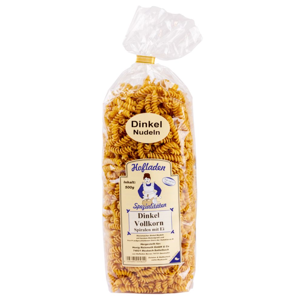 Dinkel-Vollkorn Nudeln 