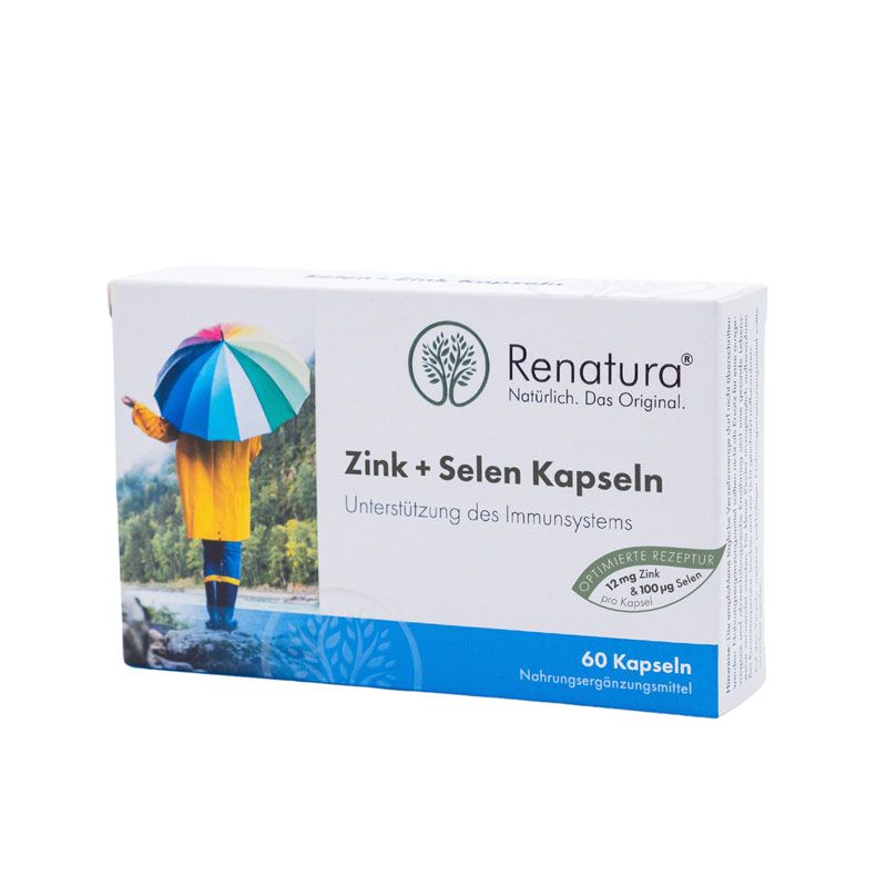 Selen + Zink 60 Kapseln pro Packung