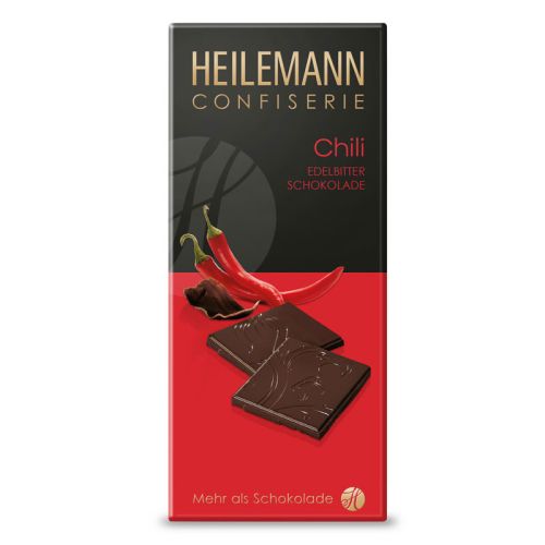 Edelbitter Chili Schokolade