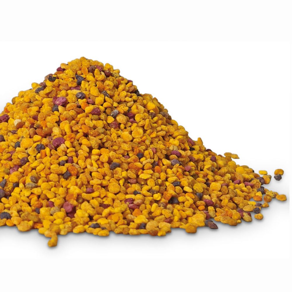 Blütenpollen Haufen Detailansicht