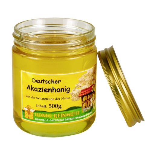 Deutscher Akazienhonig im Glas
