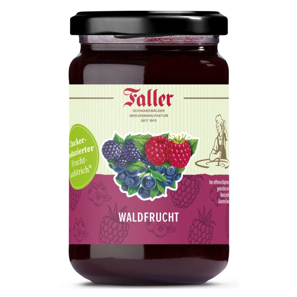 300 g Waldfrucht-Konfitüre (zuckerreduziert)