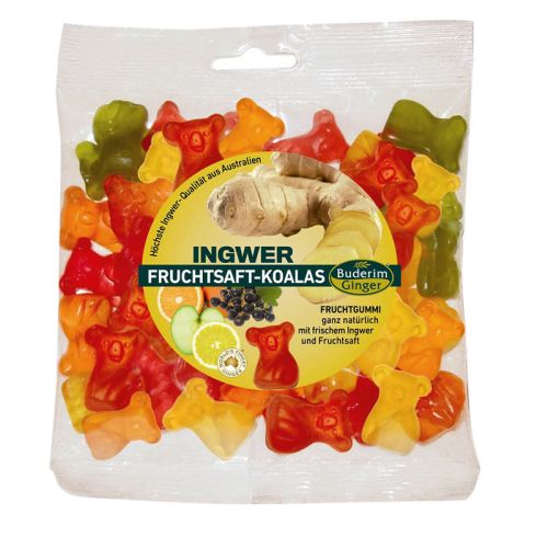 Ingwer Fruchtsaft Koala Gummibären