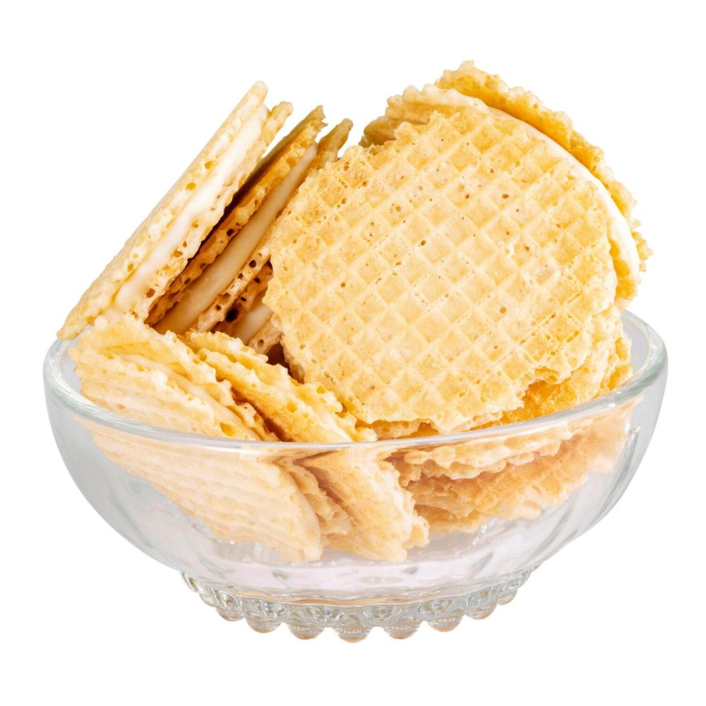 Dinkelwaffeln mit Kokoscremefüllung