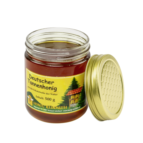 Deutscher Tannenhonig im 500g Glas