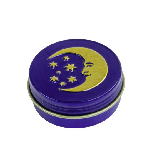 Lippenpflege-Balsam in der dekorativen Metallbox Motiv Mond