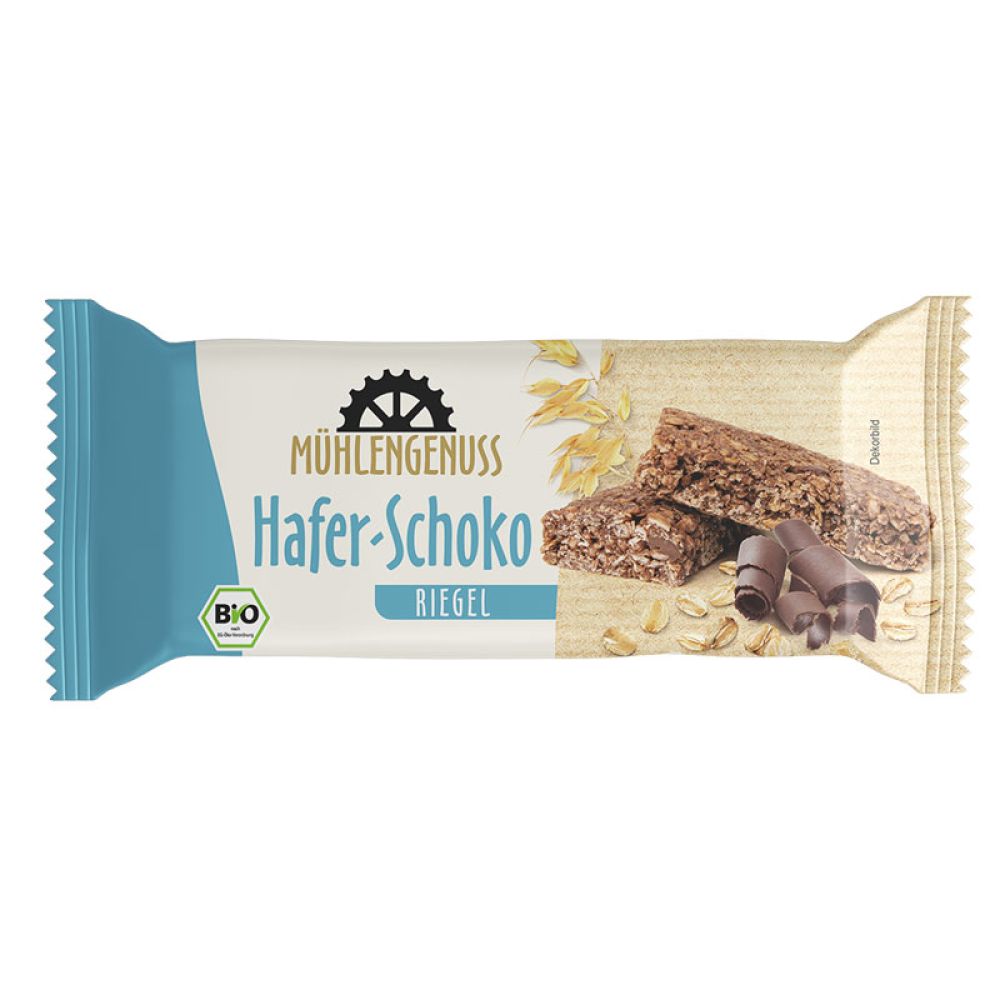 Bio Haferriegel mit Schoko