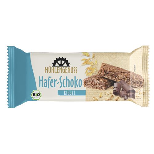 Bio Haferriegel mit Schoko