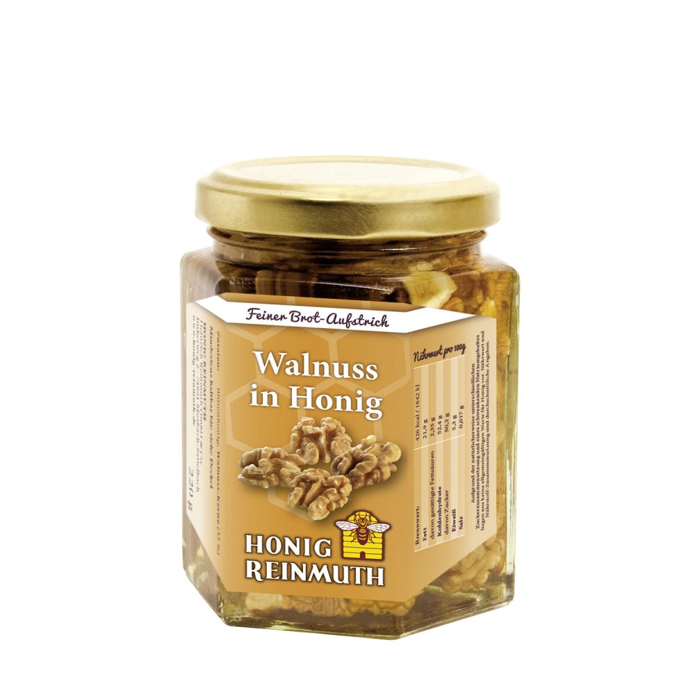 Ein Glas „Walnuss in Honig“