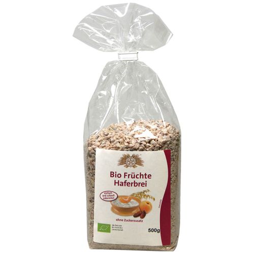 Bio Früchte Haferbrei