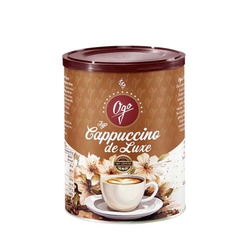 Cappucino Pulver in der Dose