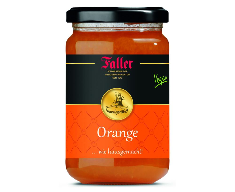 Faller Orange Konfitüre im Glas 
