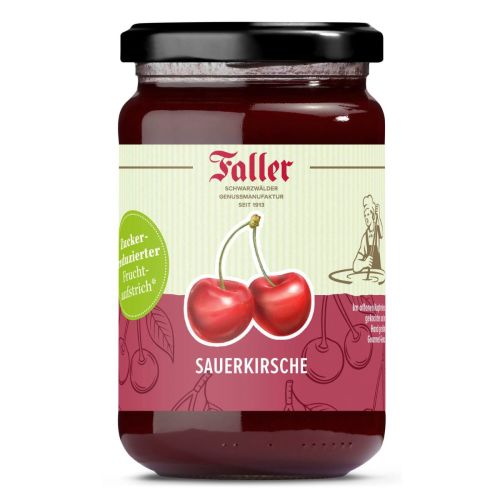 Konfitüre Sauerkische (zuckerreduziert) im 300 g Glas