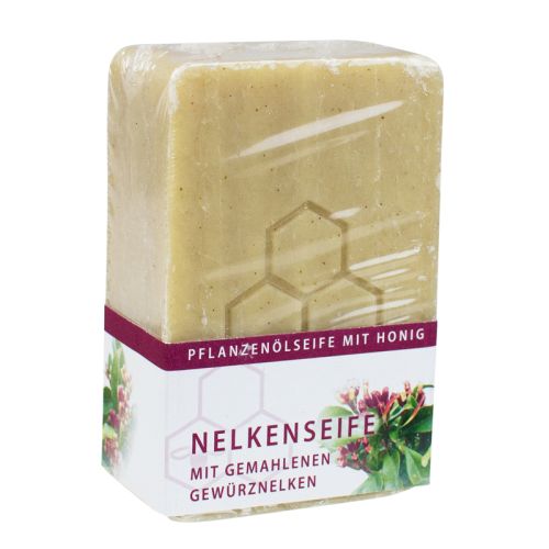 Nelkenseife mit Honig 100 g Block