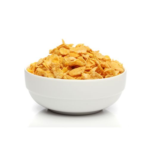 Cornflakes in einer Frühstücksschüssel