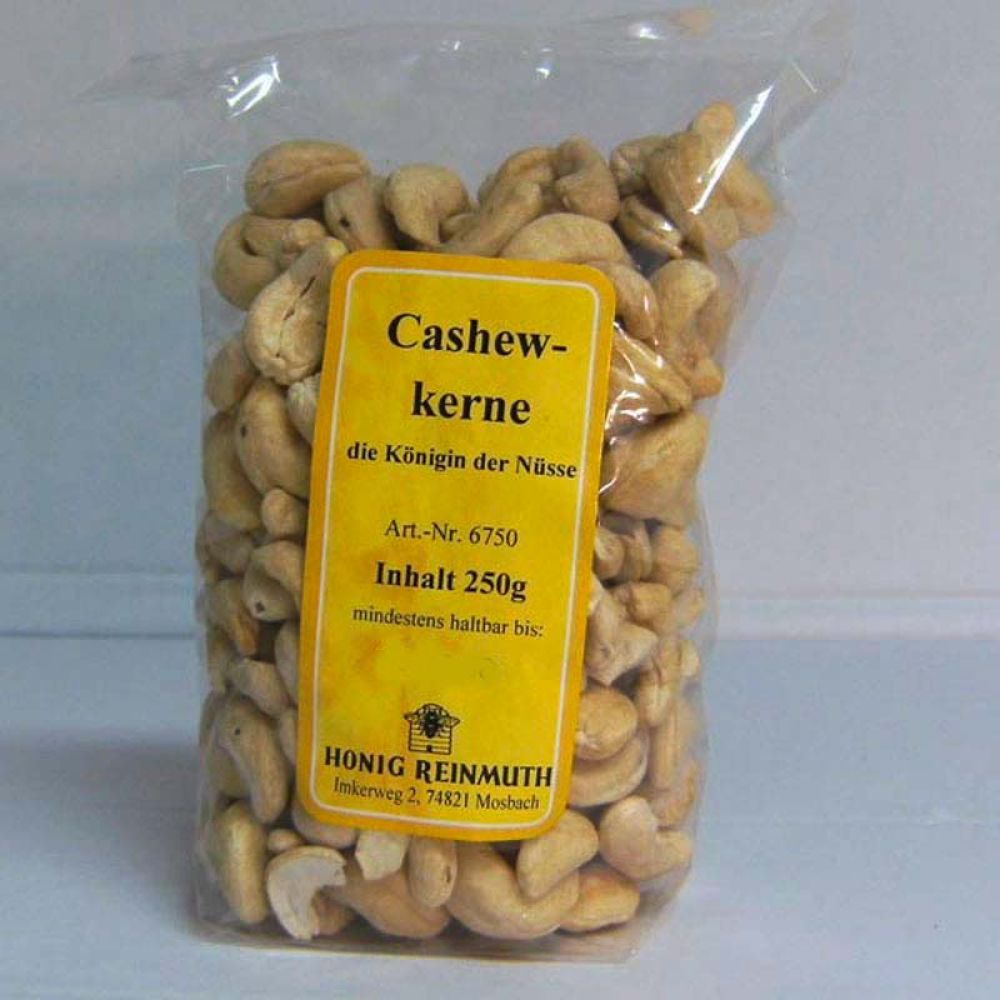 Cashewkerne verpackt