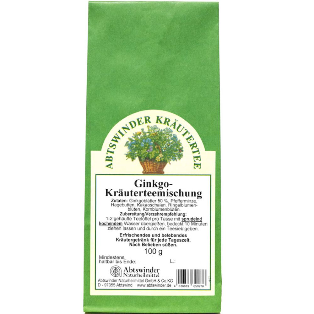 Ginkgo-Kräuterteemischung
