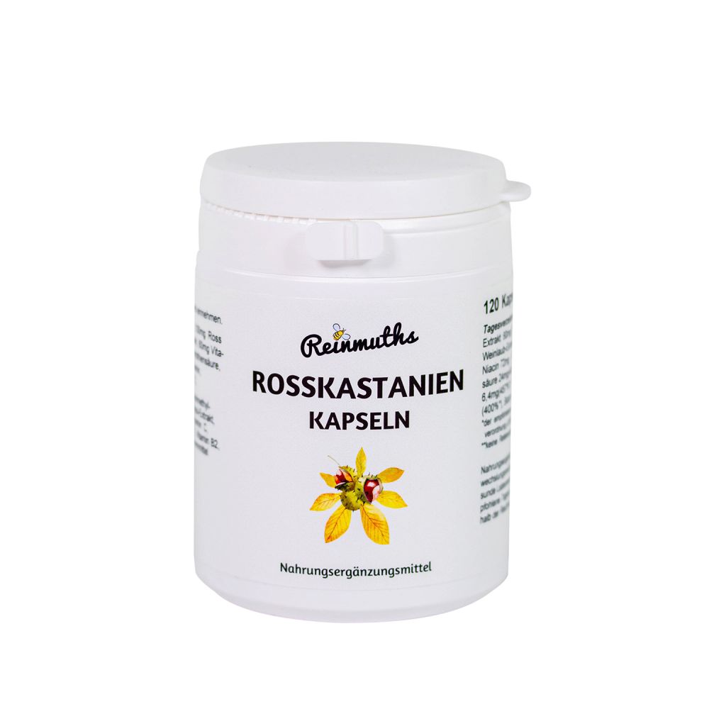 Rosskastanien-Kapseln 120 Kapseln in der Dose