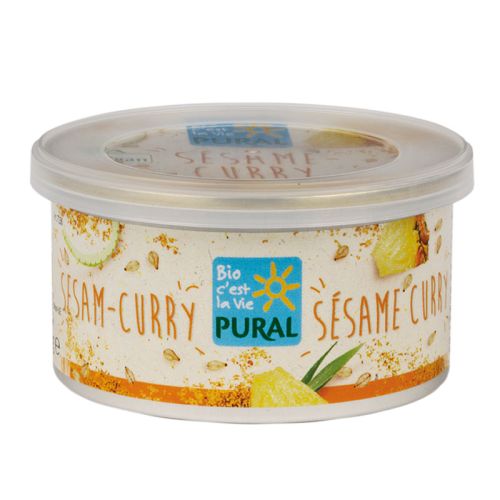 Sesam-Curry Pastete