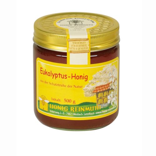 Eukalyptus-Honig im 500 g Glas