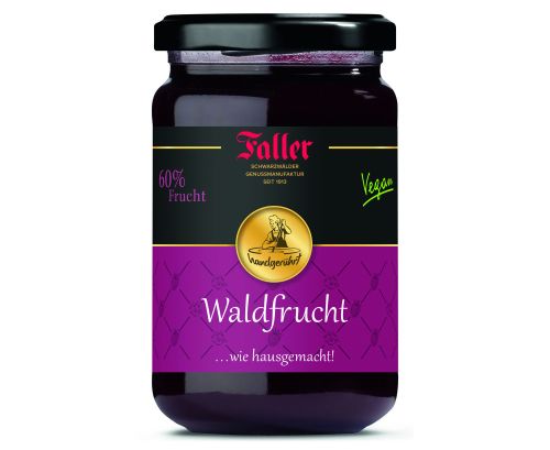 Faller Waldfrucht Konfitüre im Glas