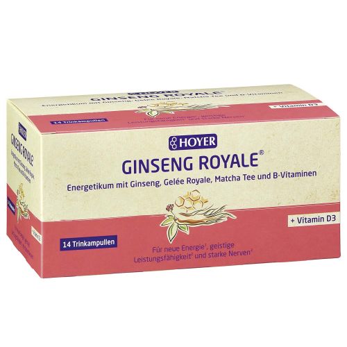 Gingseng Royale Energetikum in der Verpackung