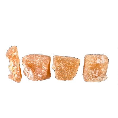 Kandierte Ingwerstücke einzeln