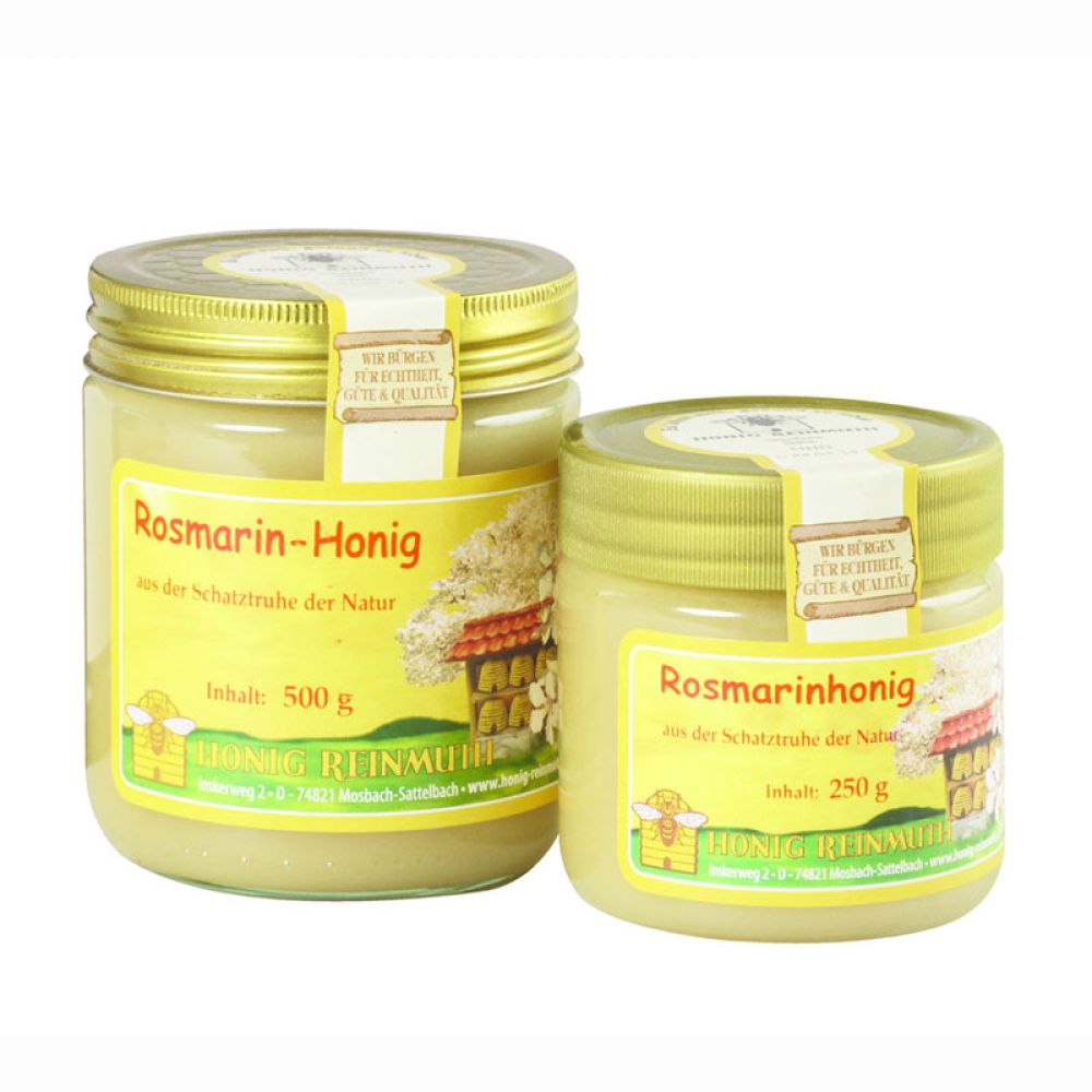 Rosmarin-Honig im 250 g und 500 g Glas