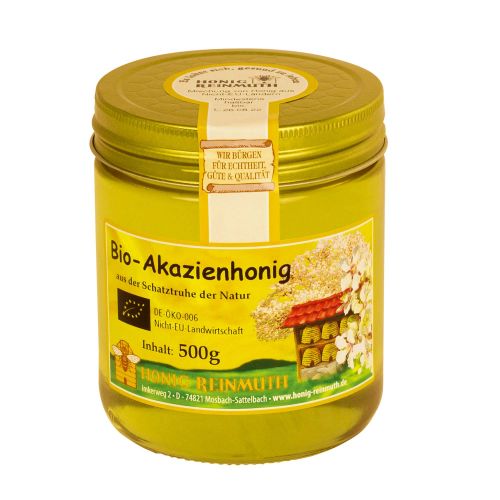 BIO-Akazienhonig im 500 g-Glas