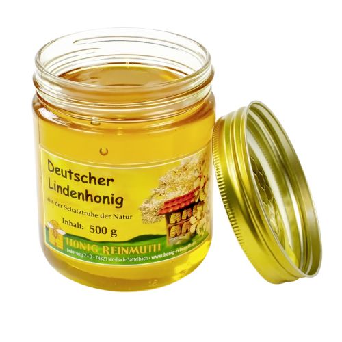 Lindenhonig im 500g Glas