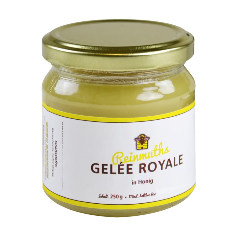 Gelee Royale in Honig im 250 g Glas