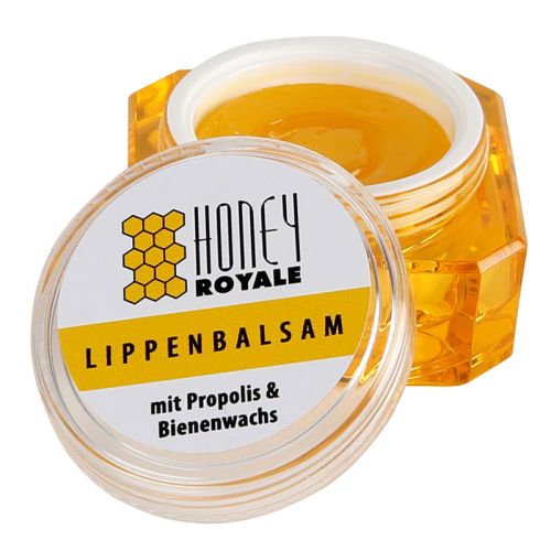 HR Lippenbalsam in achteckiger Dose mit offenem Deckel