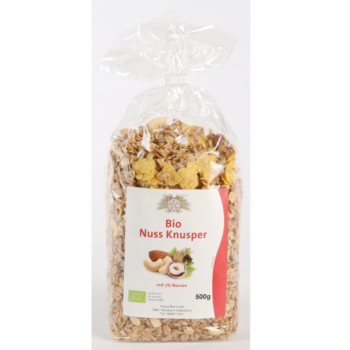 Bio Nuss Knusper Müsli