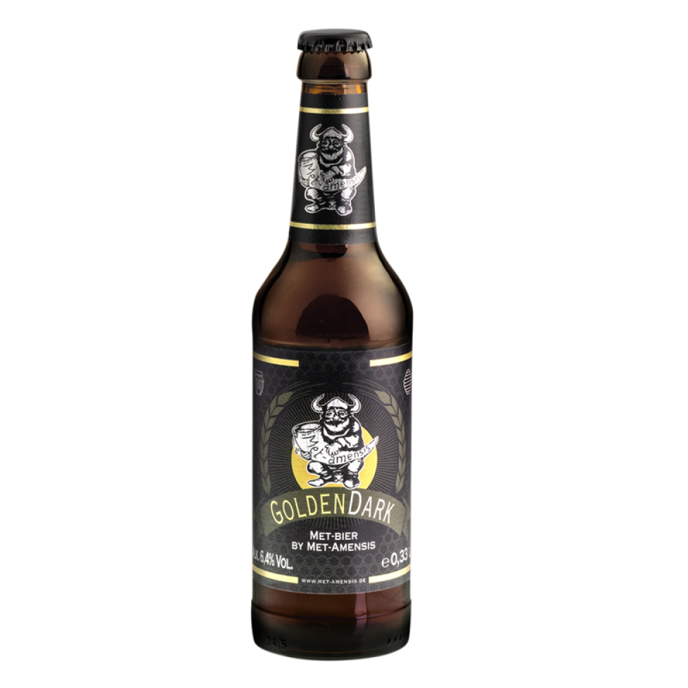 Metbier GoldenDark in der 0,33 l Flasche