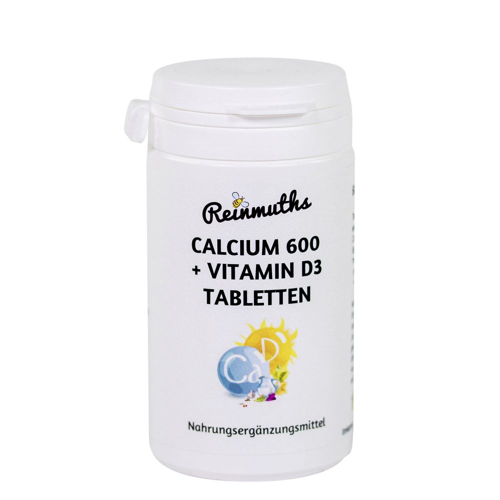 Calcium Tabletten in der Tabletten Dose