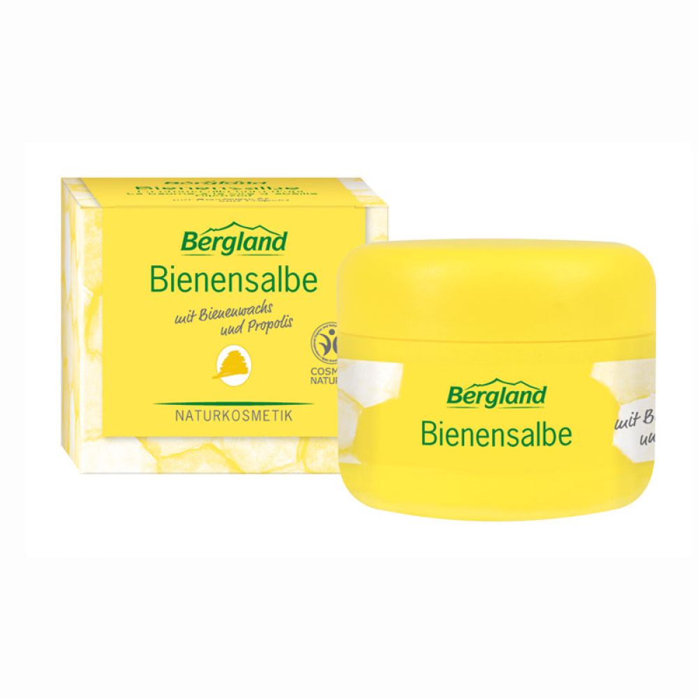 Bienensalbe in der Kosmetikdose