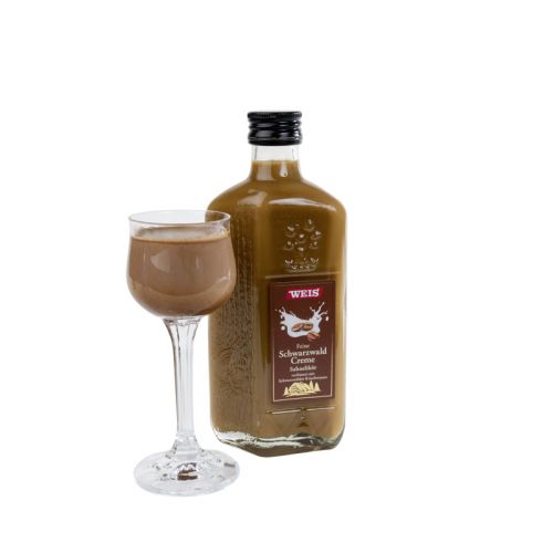 Sahne-Likör „Schwarzwaldcreme“ in der 0,2 l Flasche