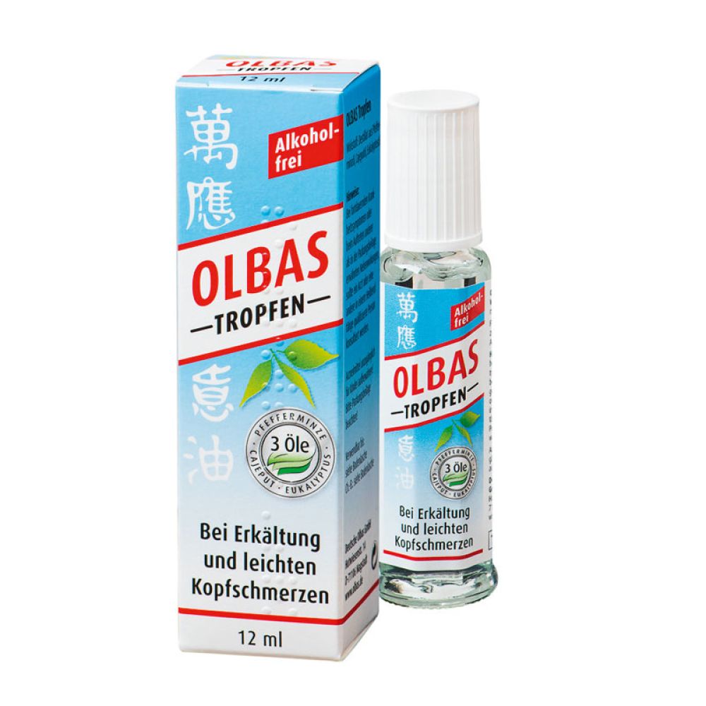 Olbas Tropfen in der 12 ml Flasche