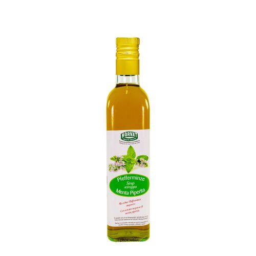 Pfefferminzsirup in der 500 ml Flasche
