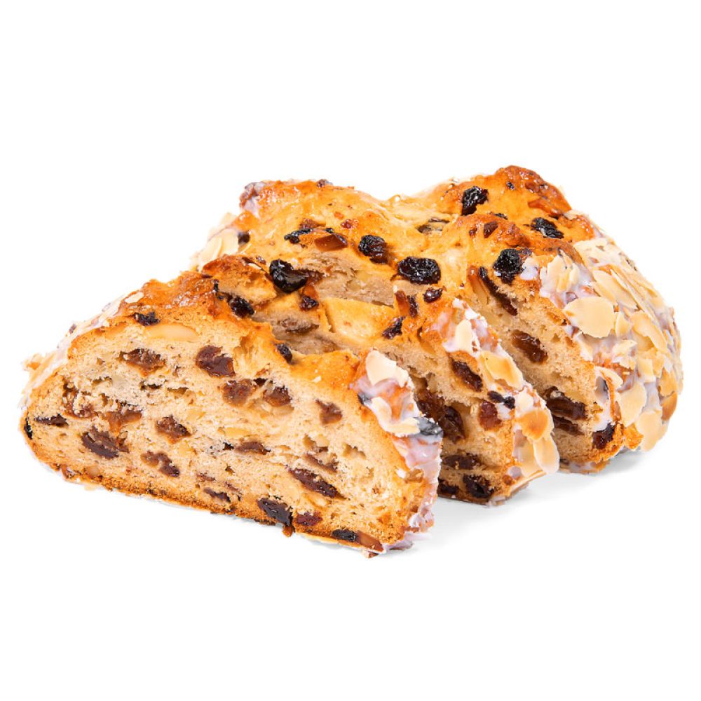 Serviervorschlag Mandel-Osterbrot