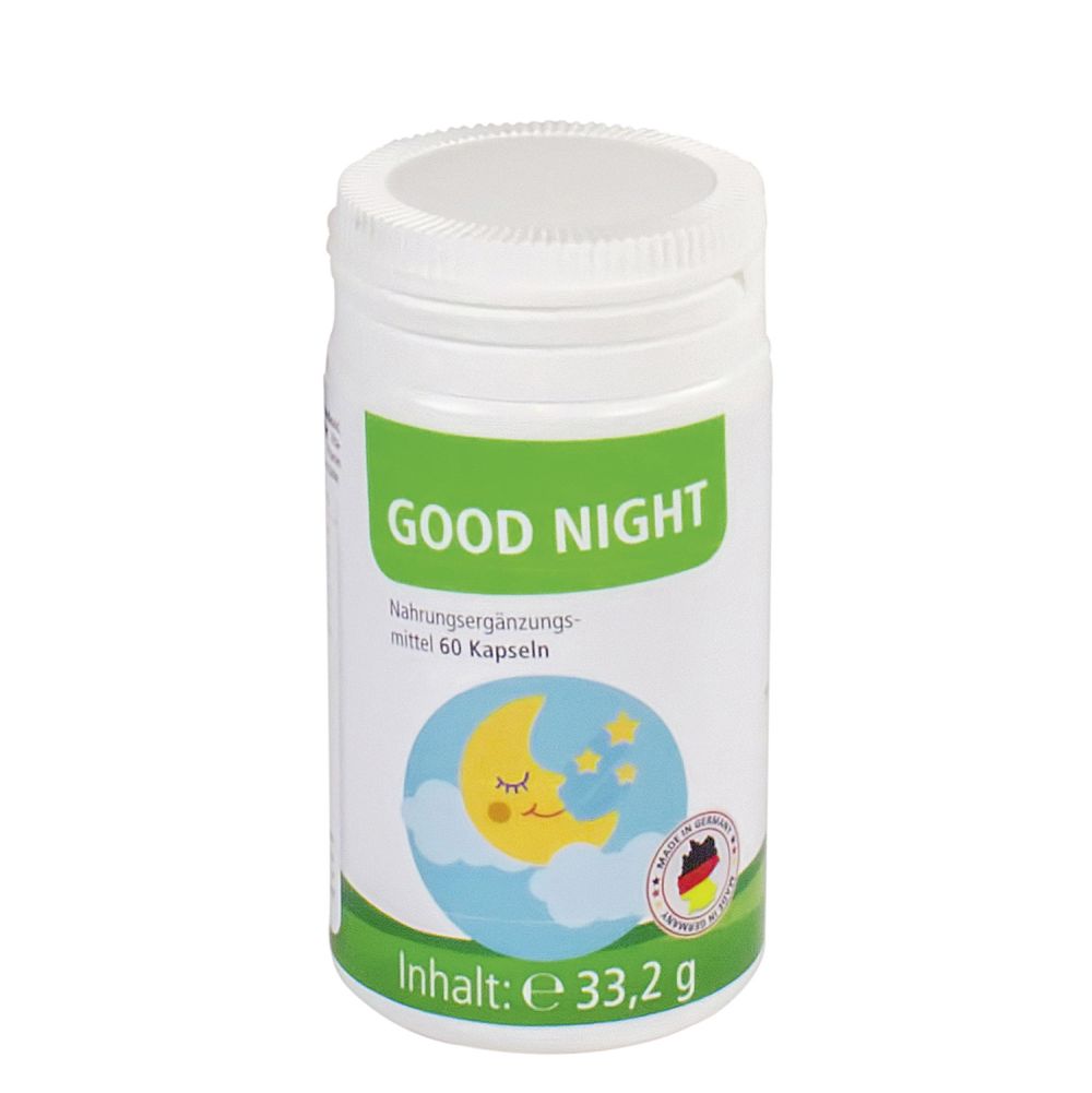 Good Night Kapseln in der Tabletten Dose