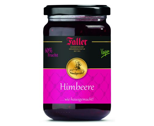 Faller Himbeere Konfitüre im Glas