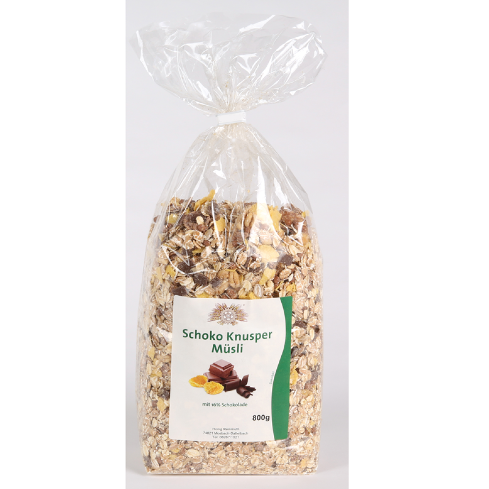 Schoko Knusper Müsli in der 800 g Packung