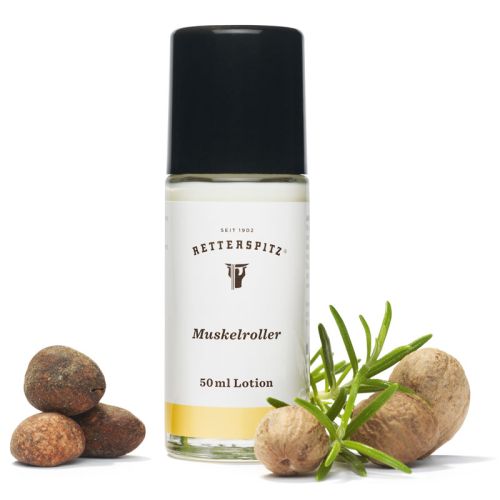 Muskelroller von Retterspitz mit 50 ml Lotion