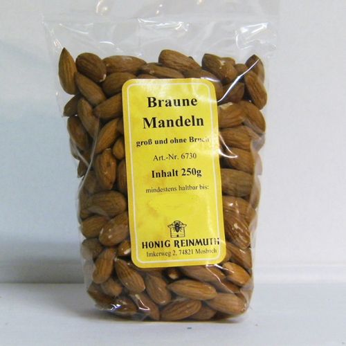 Braune Mandeln