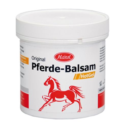 Original Pferde-Balsam HotGel von Heirol in der 250 ml Dose