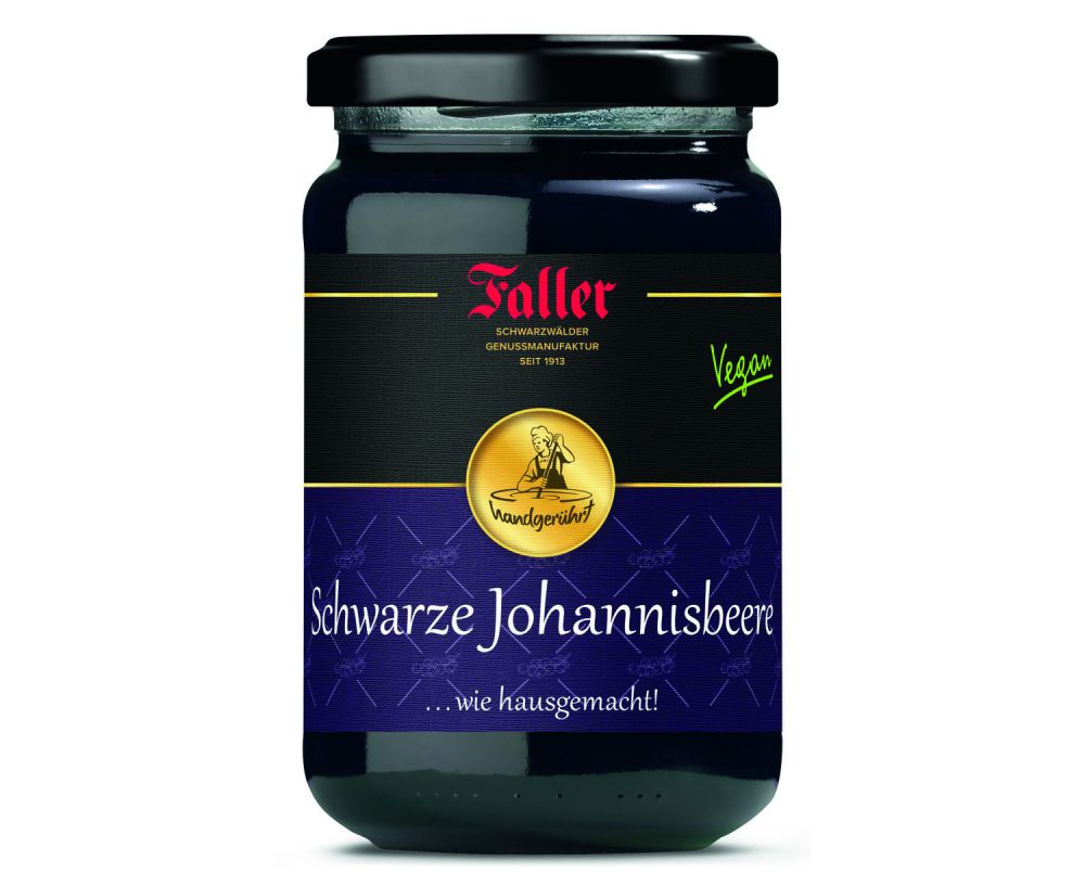 Faller Schwarze Johannisbeere im Glas