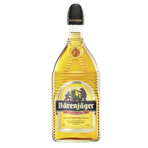 Bärenjäger in der Glasflasche