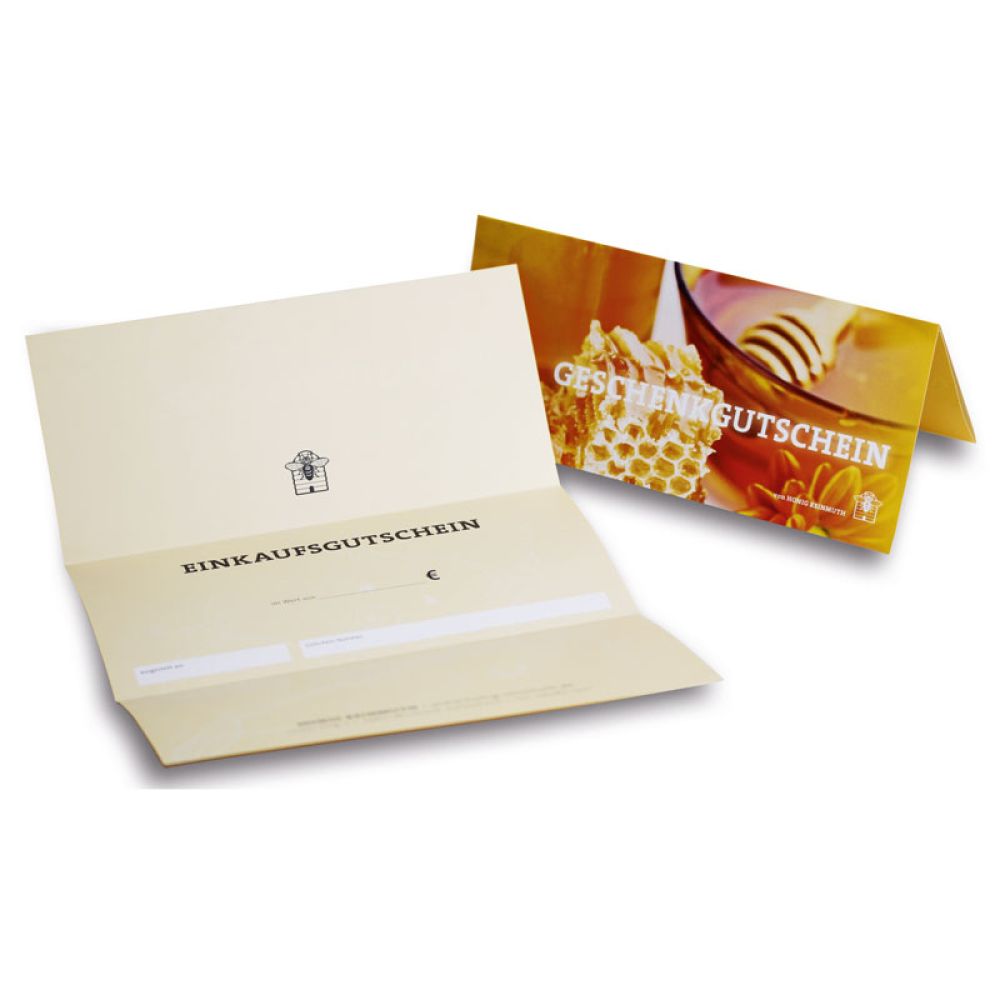 Der HONIG REINMUTH Geschenkgutschein